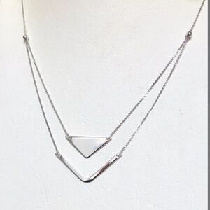 Sterling silver modern minimal chain
